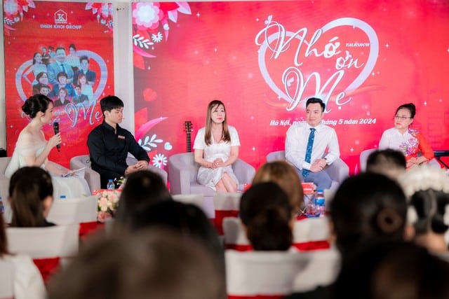 Lời tri ân đầy xúc động trong talkshow Nhớ ơn mẹ của Thiên Khôi Group - Ảnh 2.